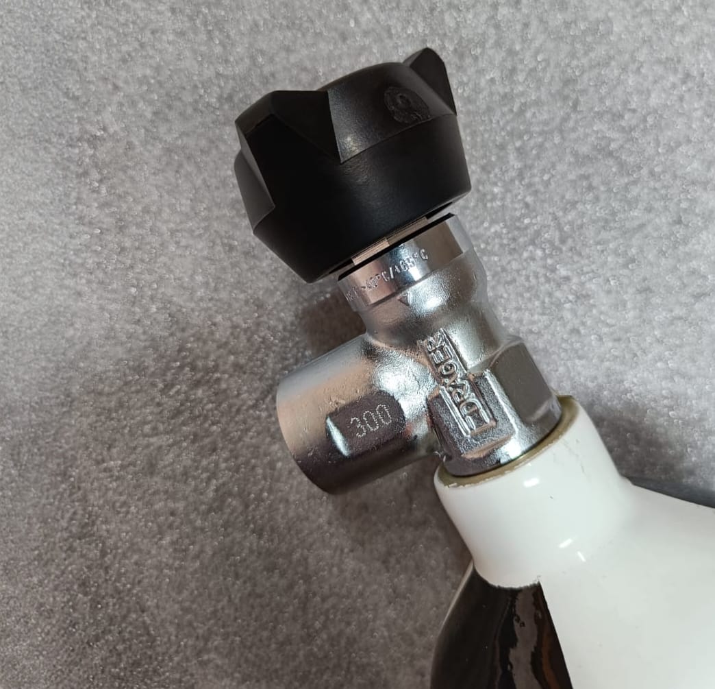 Drager 2L carbon PCP air cylinder – view 11