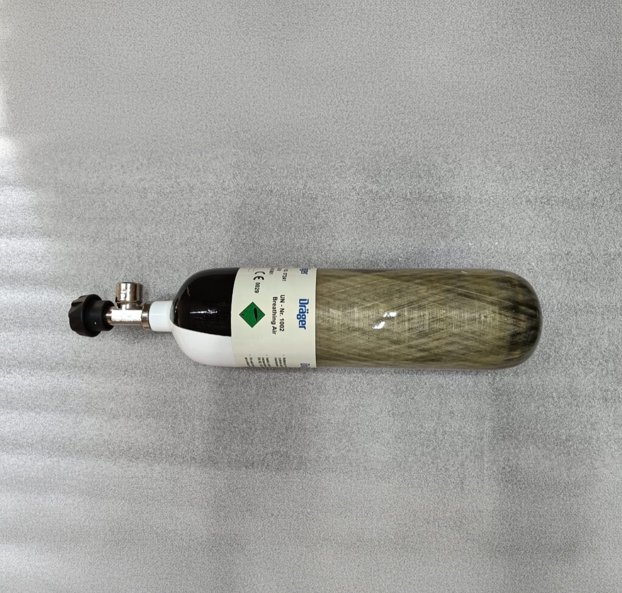 Drager 3L carbon composite PCP air cylinder 300 bar refurbished
