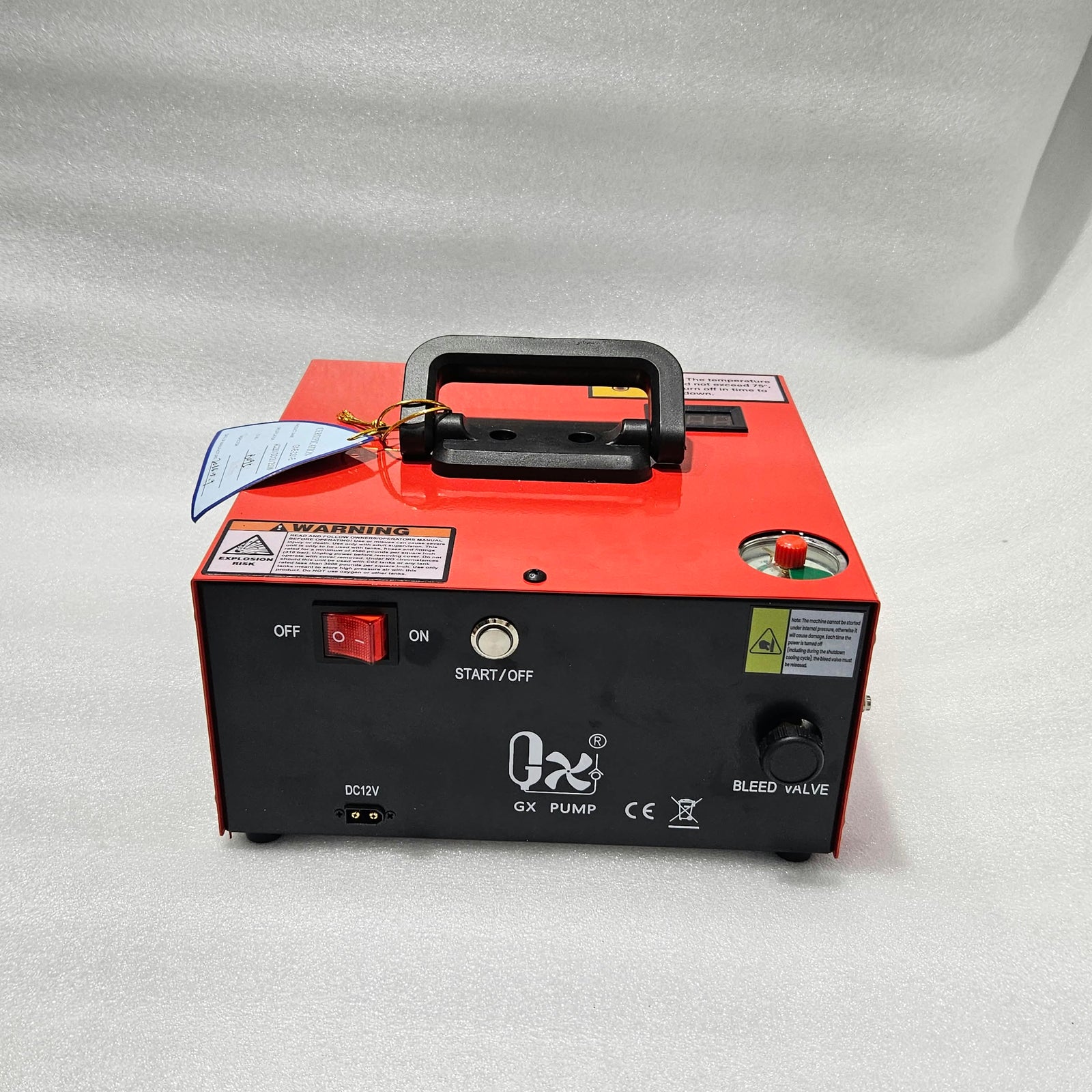 GX Pump PCP Air Compressor (Portable & Compact) - New