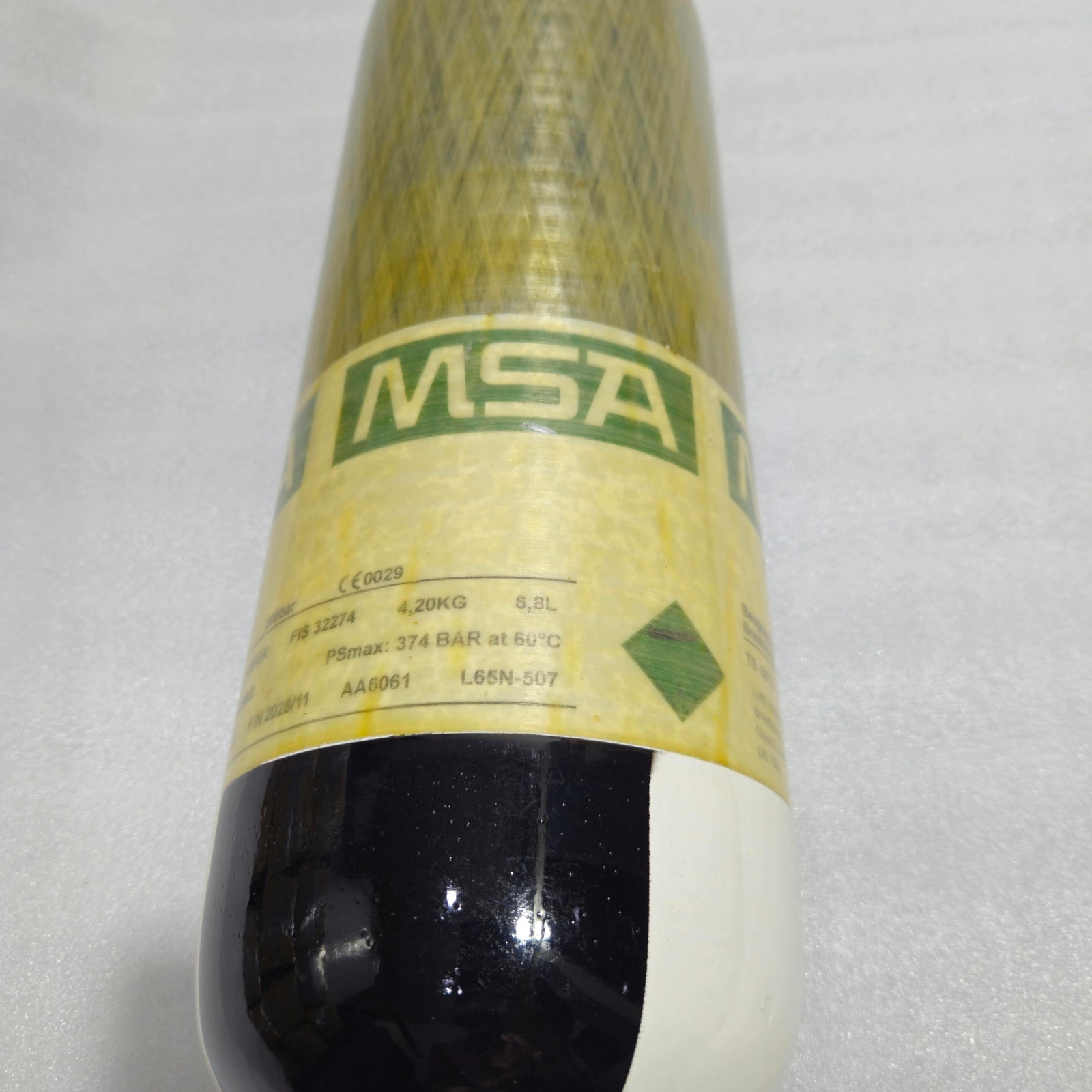 Msa 6.8 Litres Carbon Cylinder 300 Bar - Refurbished