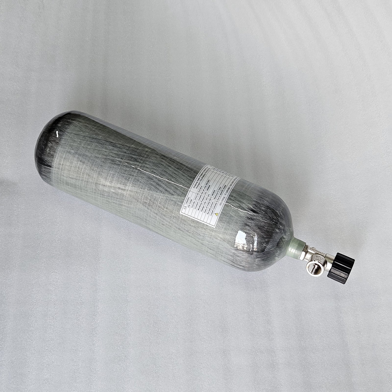 Kaibo 6.8L carbon PCP scuba cylinder – view 3