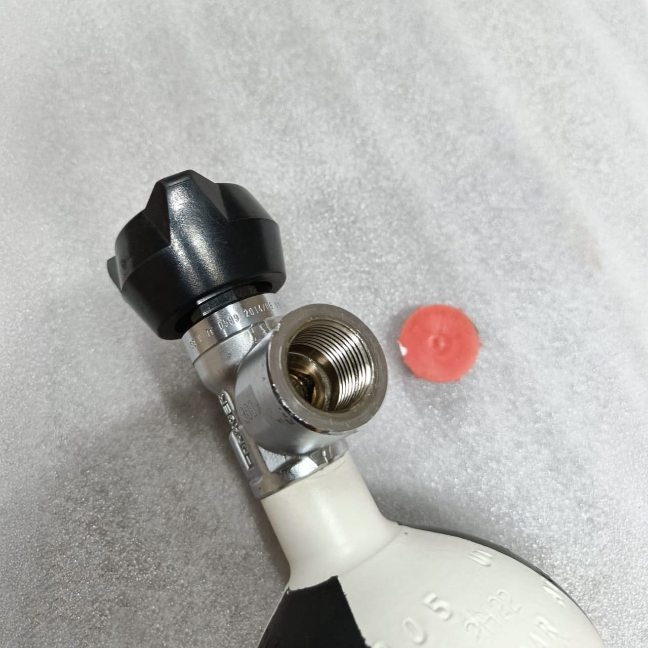 3L steel PCP air cylinder 300 bar – view 7