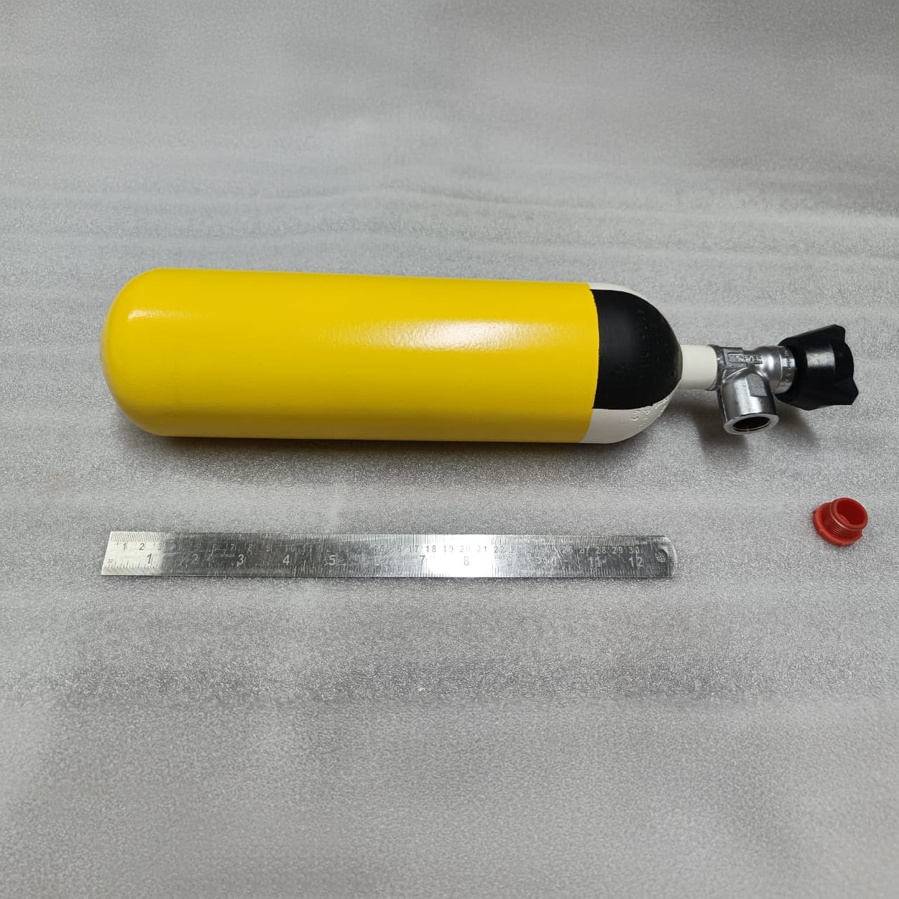 3L steel PCP air cylinder 300 bar – view 6