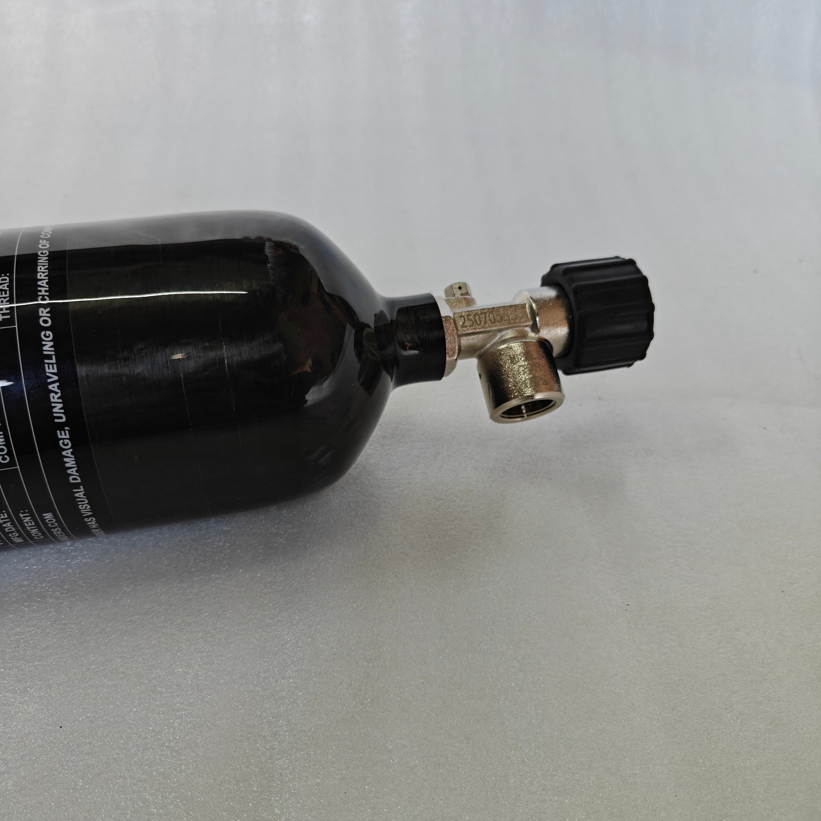 Alsafe 3L carbon PCP cylinder with valve – view 6