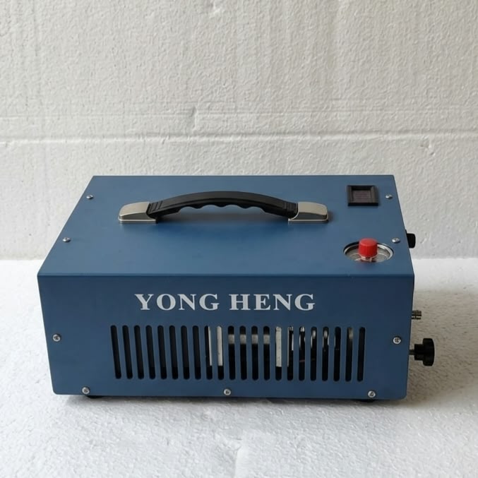 Yong Heng PCP air compressor 4500 PSI – front view