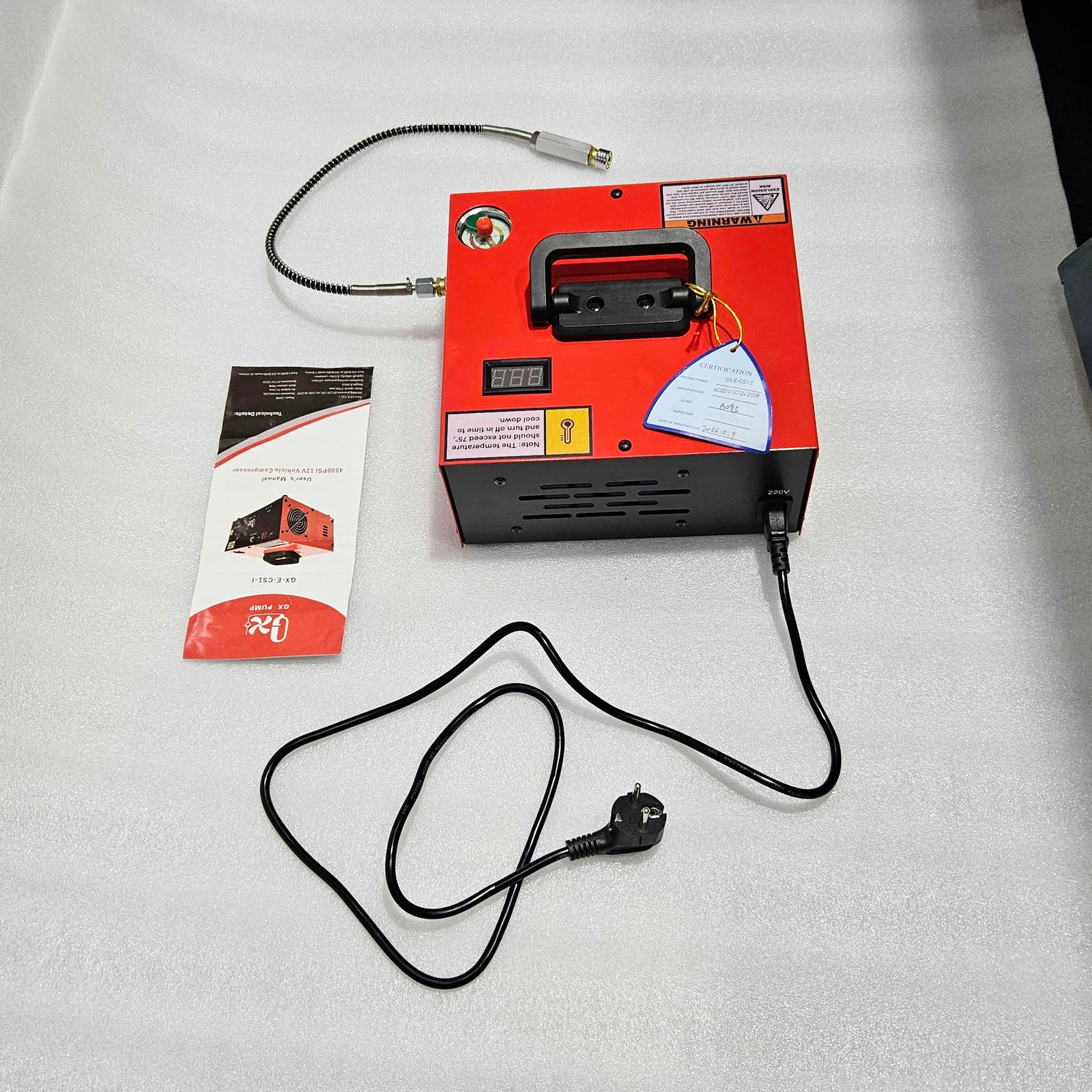 GX Pump PCP Air Compressor (Portable & Compact) - New