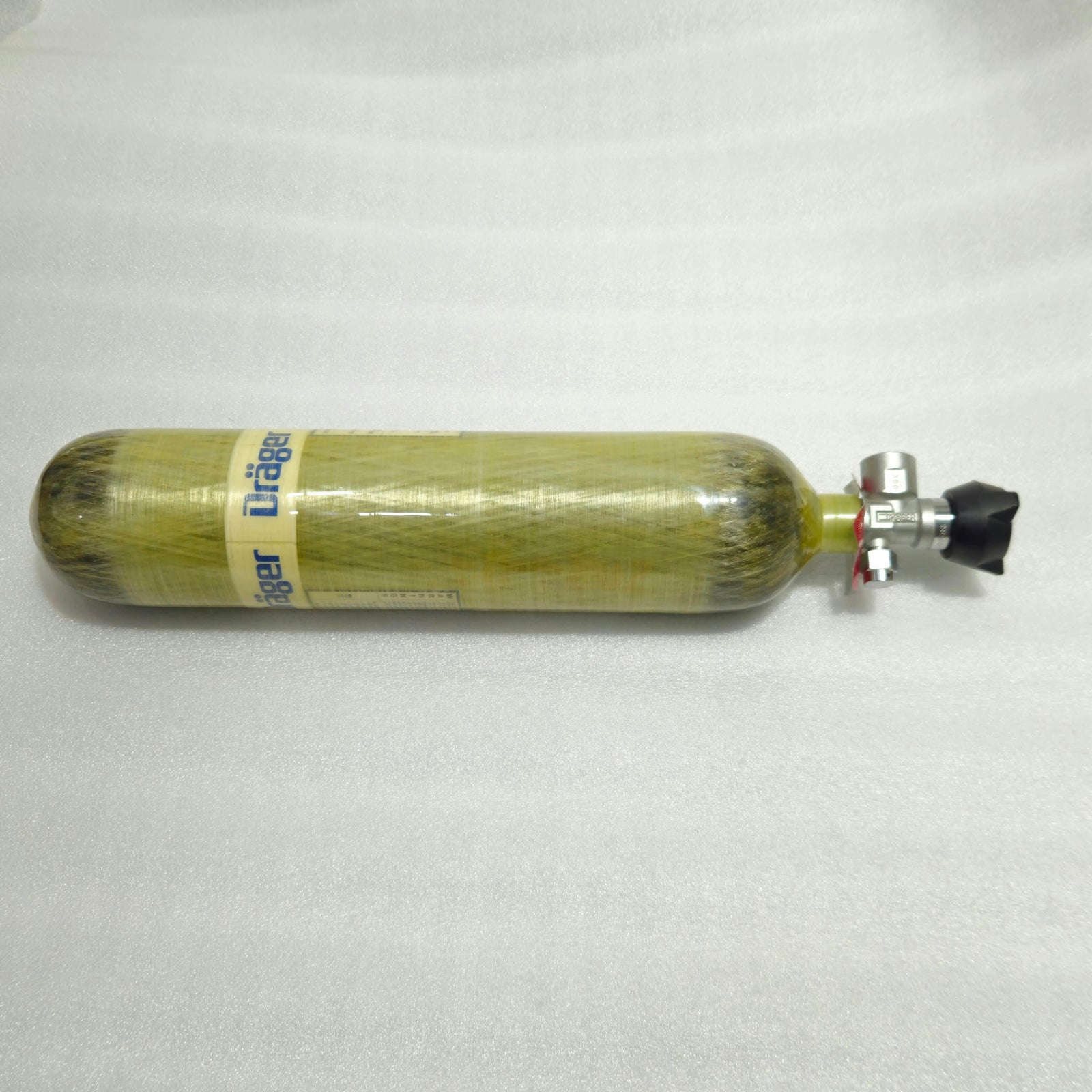 Drager 3L carbon composite cylinder 300 bar – view 5