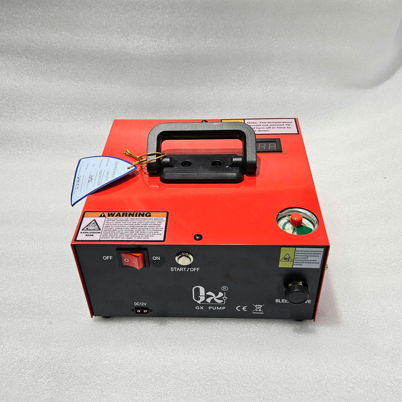 GX Pump PCP Air Compressor (Portable & Compact) - New