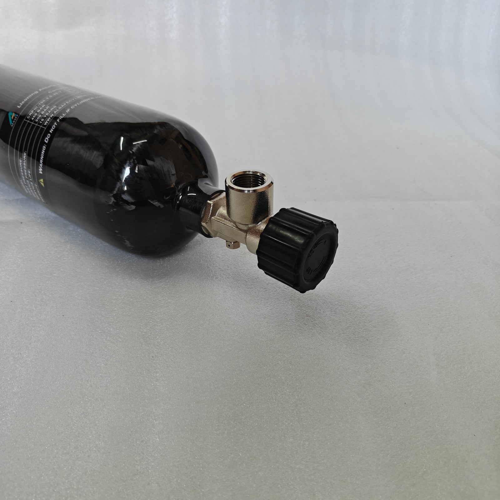 Alsafe 3L carbon PCP cylinder with valve – view 5