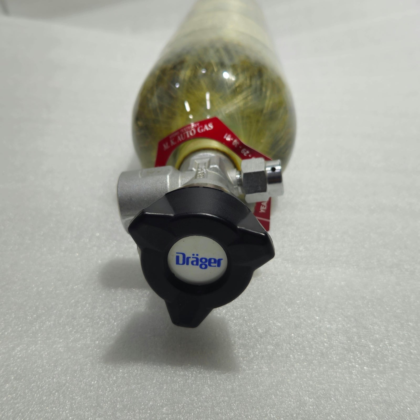 Drager 3L Carbon PCP Air Cylinder 300 Bar With Drager Valve – Refurbished