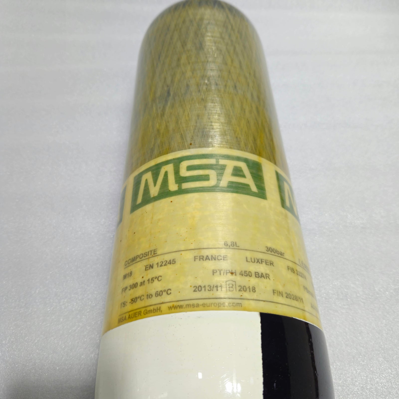 Msa 6.8 Litres Carbon Cylinder 300 Bar - Refurbished