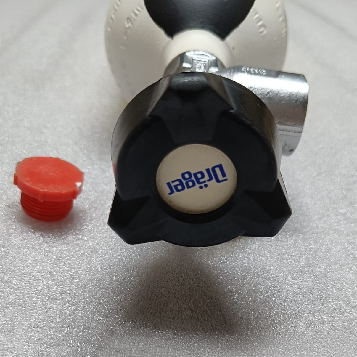 3L steel PCP air cylinder 300 bar size reference